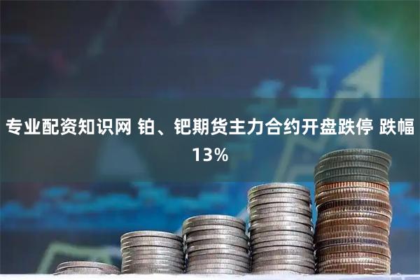 专业配资知识网 铂、钯期货主力合约开盘跌停 跌幅13%